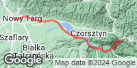 Track GPS Warkcarpatia 1.5 - dzień 4 Przełom Dunajca